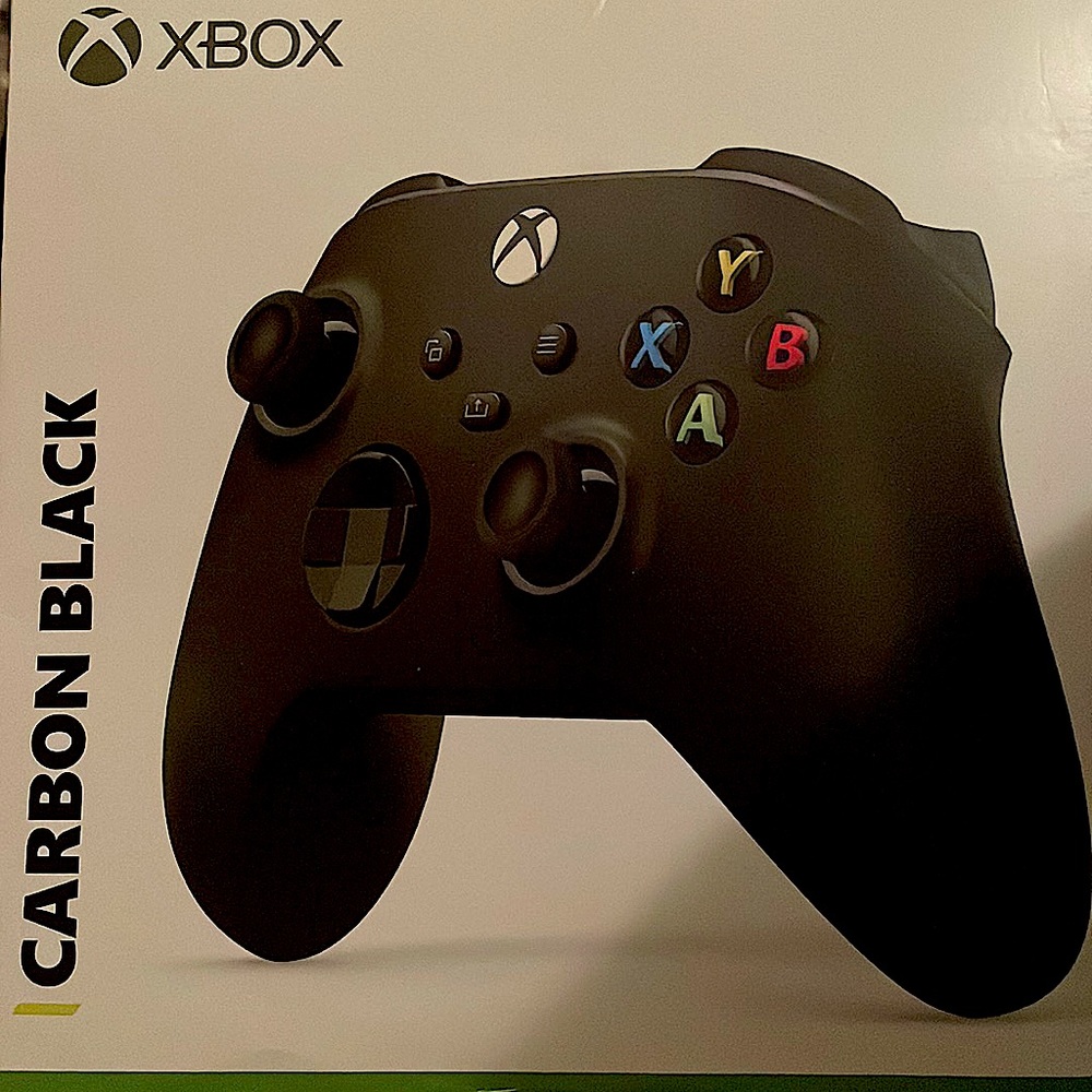 Unopened Xbox carbon black wireless controller